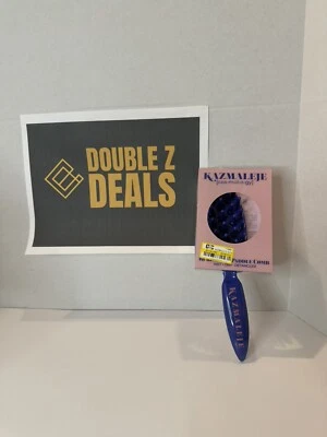 Kazmaleje Kurls Plus Wet & Dry Detangler Paddle Comb, Purple - Image 1 of 3