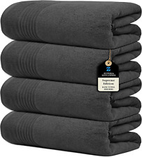 Supreme Edition Bath Towels 700 GSM - 30 X 60 Inches, 100% Cotton Large Bathroom