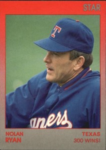 1991 Star Glossy Ryan #8 Nolan Ryan Rangers  C44461