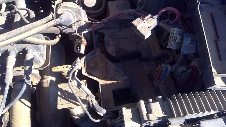 2001-03 Chrysler Voyager Complete Battery Box Mount Tray With Hold Down Oem 3.3l - Image 1 of 4