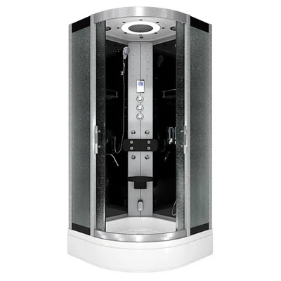 AcquaVapore Duschkabine Dusche D58-63M1 Komplettdusche Fertigdusche 100x100 cm - Bild 1 von 4