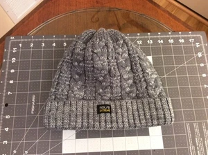 Polar Extreme Thermo Fleece dunkel gefüttert grau warm Winter Watch Mütze Beanie - Bild 1 von 5