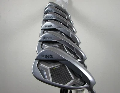 Juego de varillas de grafito PING Golf G430 6-PW,45* punto negro flexión regular ALTA CB Foto 1 de 4