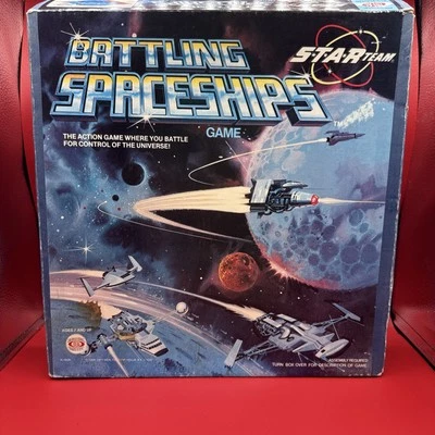 Juego de naves espaciales de batalla Ideal Toys 1977 vintage casi completo raro Foto 1 de 4