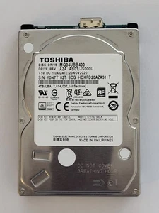 MQ04UBB400, HDKFD20AZA31 T , AB01/JS000U, 23 NOV 2020, Toshiba 4Tb 2.5" USB HDD - Imagen 1 de 2