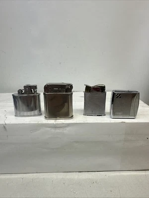 Lote vintage Estate encendedor Beattie Jet Hadson Evans Trig A Lite Colibri 81  Foto 1 de 4