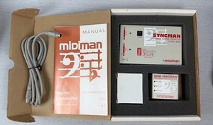 Midiman Syncman Plus SMPTE Sync para grabadoras de cinta años 80 con caja + manual + bonificación - Imagen 1 de 6