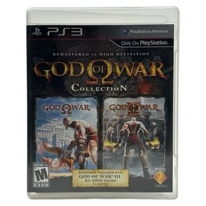 God of War Collection Sony PlayStation 3 PS3 CIB Juego Completo Probado con Manual - Imagen 1 de 4