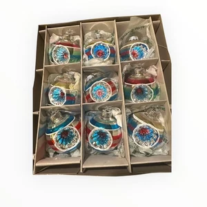 Christopher Radko - Vintage Style Shiny Brite Glas Christbaumschmuck Set - Bild 1 von 24