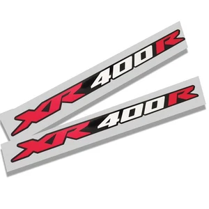 XR400R XR 400 R Motorrad Grafik Aufkleber Decals x 2 Stück groß 317 mm Schwinge - Bild 1 von 5