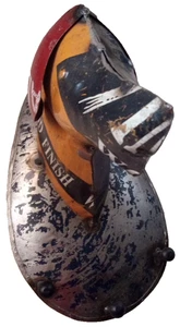 Dog, Recycled Colorful Scrap Metal Welded Art, Wall Mount, Decorative Plaque - Picture 1 of 13
