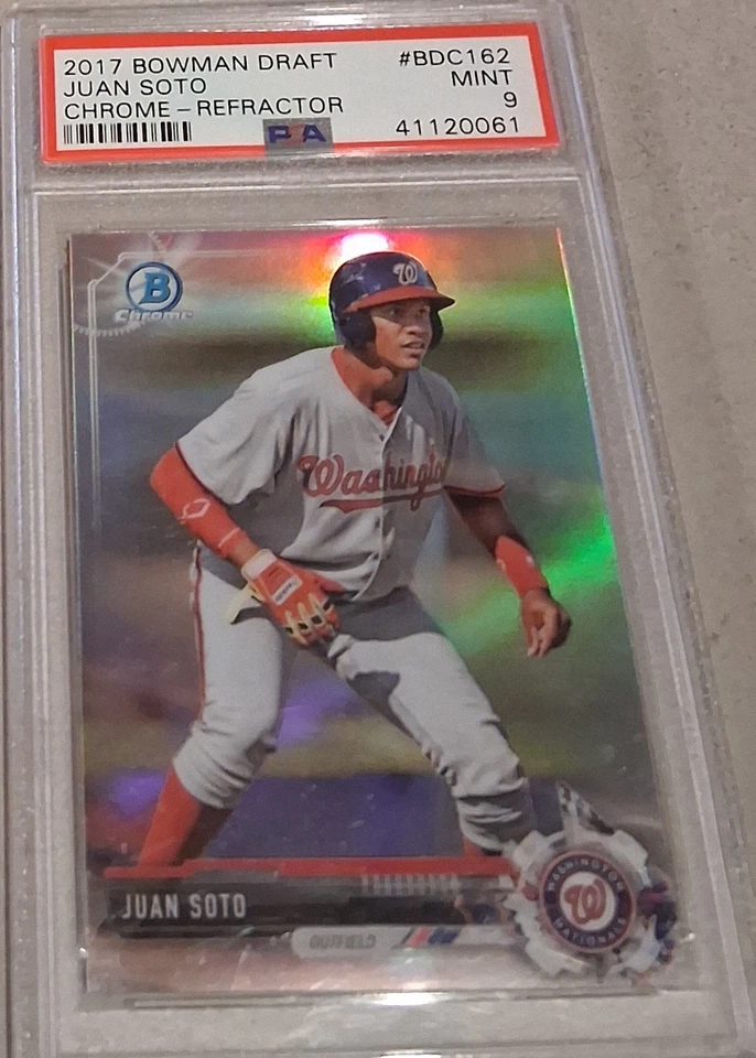 Bowman Draft 2017 - cromo Juan Soto #BDC-162 refractor (RC) Foto 1 de 1