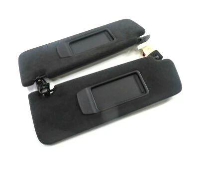 BMW 740i 750i 760i B7 (F01) 2009-2015 juego de parasol delantero izquierdo y derecho/2 (negro) Foto 1 de 4