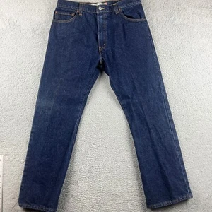 Levis 517 Jeans Mens 36x30 Blue Bootcut Denim Relaxed Casual 100% Cotton - Picture 1 of 11