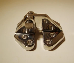 HATCH HINGE with Removable Pin Marine Boat New 316 Stainless Steel Hardware  - Foto 1 di 2