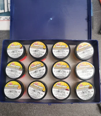 Berkley Powerbait Best of Starterset 12 verschiedene Gläser Forellen Bait Angeln - Bild 1 von 2
