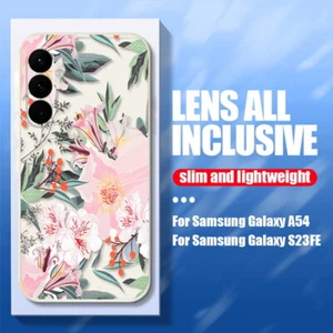 Case For Samsung S24 S23 S22 Ultra S23 FE A14 A53 Patterned Soft TPU Clear Cover - Zdjęcie 1 z 20