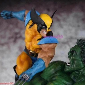 Great Statue Collection Wolverine VS Hulk Collection Toy About 31CM Xmas Gift - Picture 1 of 10