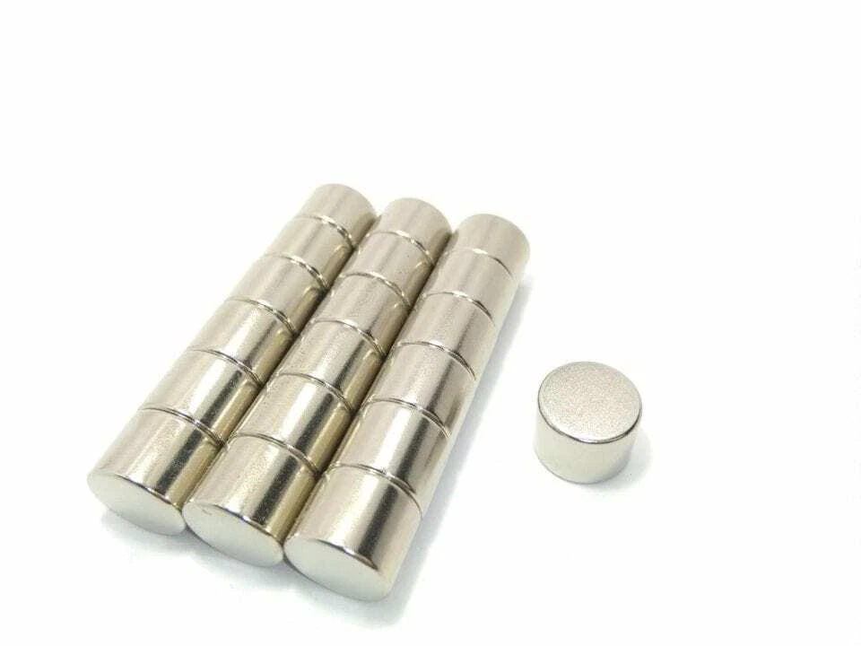 RADIAL MAGNETS Neodymium Magnet Disk N35 D1/2" X 3/8" (A) - Price is per magnet