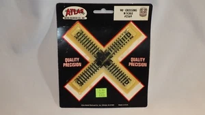 ATLAS 90 Degree Crossing #2569 N Scale Trains NEW UNOPENED - NOS - NEW OLD STOCK - Picture 1 of 4