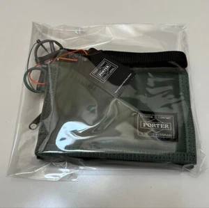 PORTER Tri-fold Wallet CAPSULE Folding wallet 555-06439 Khaki YOSHIDA KABAN - Picture 1 of 8