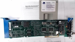 3COM 3C523 ETHERLINK/MC ETHERNET MCA 1991 ver., 30 days return, Micro Channel - Picture 1 of 7