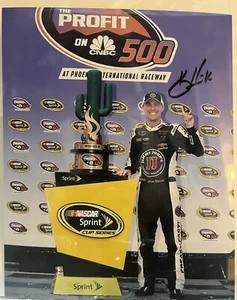 Kevin Harvick Autographed 8x10 2014 Phoenix Raceway Win - Picture 1 of 1