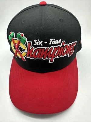 New Era 59Fifty Chicago Blackhawks Hockey Fitted Hat Size 7 1/8 NHL - Image 1 of 4