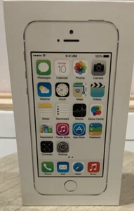 Apple iPhone 5s - 16GB Silver - Retail Box - NO ACCESSORIES!!! - Picture 1 of 10