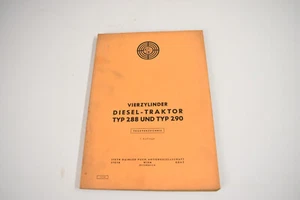 Trattore Steyr 288 290 Catalogo Parti di Ricambio CR1 - Imagen 1 de 3