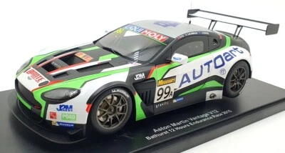Autoart 1/18 Scale Diecast 81507 - Aston Martin V12 Vantage 2015 #99A JM.Merlin - Photo 1/4