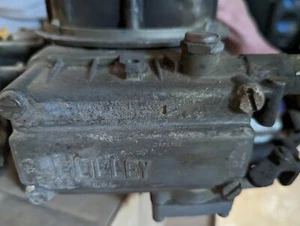 Vintage Original PARTS REPAIR International Truck V8 Holley Carburetor 284553C91 - Picture 1 of 23