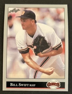 1992 Leaf Bill Swift Baseball Card #407 Giants Pitcher VGEX O/C - Picture 1 of 2