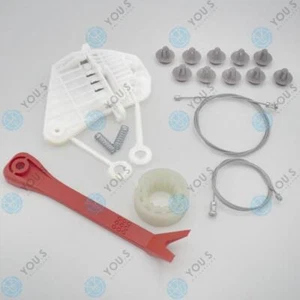 Per Smart City 450 Set Riparazione Alzacristalli Clip + Strumento Frontale - Picture 1 of 1