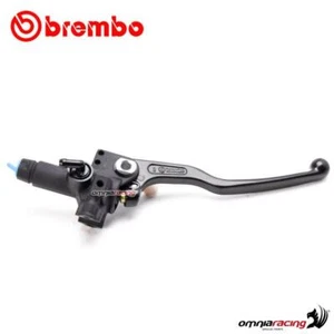 Pompa freno assiale Brembo anteriore 13mm corpo nero e leva fissa nera - Foto 1 di 10