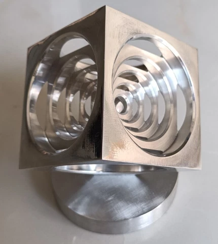 Machinist Turner's Cube and Stand Cover