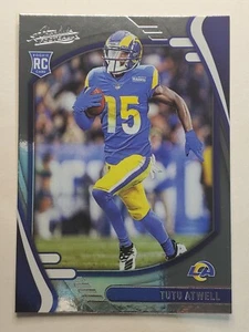 2021 Absolute Retail #119 Tutu Atwell RC!!! ~ Los Angeles Rams - Picture 1 of 2