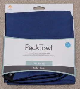 NEU Polygiene PackTowl Körpertuch, blau 25"x54" - Bild 1 von 3