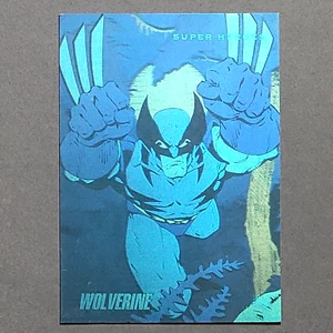 1992 Marvel Universe Hologram #H3 Wolverine X-Men Cyan - Rare insert Chase SP - Picture 1 of 2