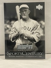 2005 Upper Deck ESPN Rogers Hornsby #SC-15  St. Louis Cardinals   10008932