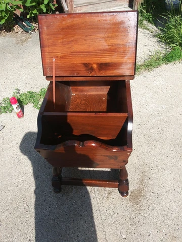 Vintage "1950's to early 70's  Early Americana Walnut Coffee Table" Cover