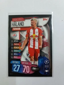 CHAMPIONS LEAGUE 2019 2020 ROOKIE CARD HAALAND # SAL13 # ERLING BRAUT HALAND - Zdjęcie 1 z 2