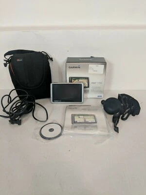 Garmin Nuvi 1350 GPS Navigation Unit w/ Charger And Case Bundle - Image 1 of 4