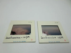 Vintage Lot 2 1950er California San Francisco Bay Luftbild Foto Dias Retro - Bild 1 von 5