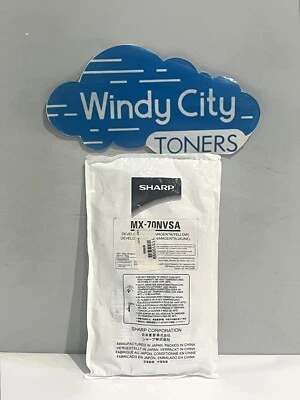 Sharp MX-70NVSA Cyan Magenta Yellow Developer For MX-5500N, MX-6200N, MX-7000N - Image 1 of 2