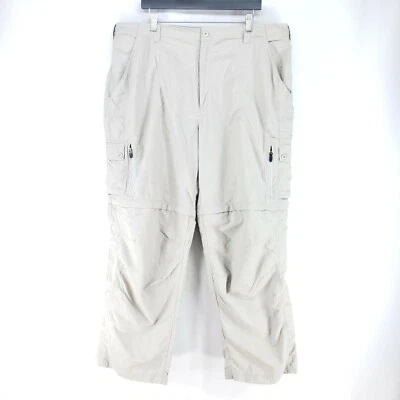 Pantalones convertibles deportivos Eastern Mountain para hombre talla 42x32 tostados Foto 1 de 4
