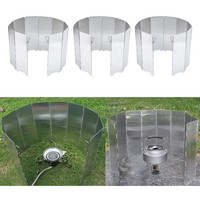 1xTop Verkaufen Titan Campingkocher Windschutzscheibe Winddicht Platte JD W0HWC 1xTop Verkaufen Titan Campingkocher Windschutzscheibe Winddicht Platte JD W0HWC