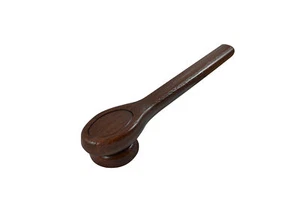 Lever Recliner Handle with Mahogany Finish Star Hole Lazy Boy Compatible - Picture 1 of 4