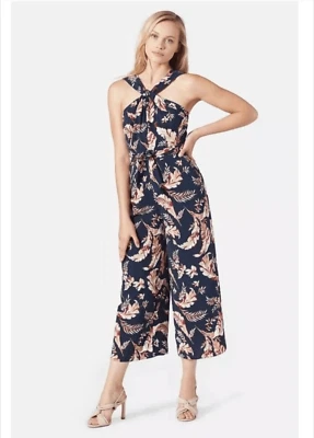 Mono Joie Trinity Floral Recortado Halter Talla 2 Foto 1 de 4