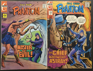 Lot of 2 Phantom Comics #54 & 56 Charlton 1973 Bronze Age DEAL!